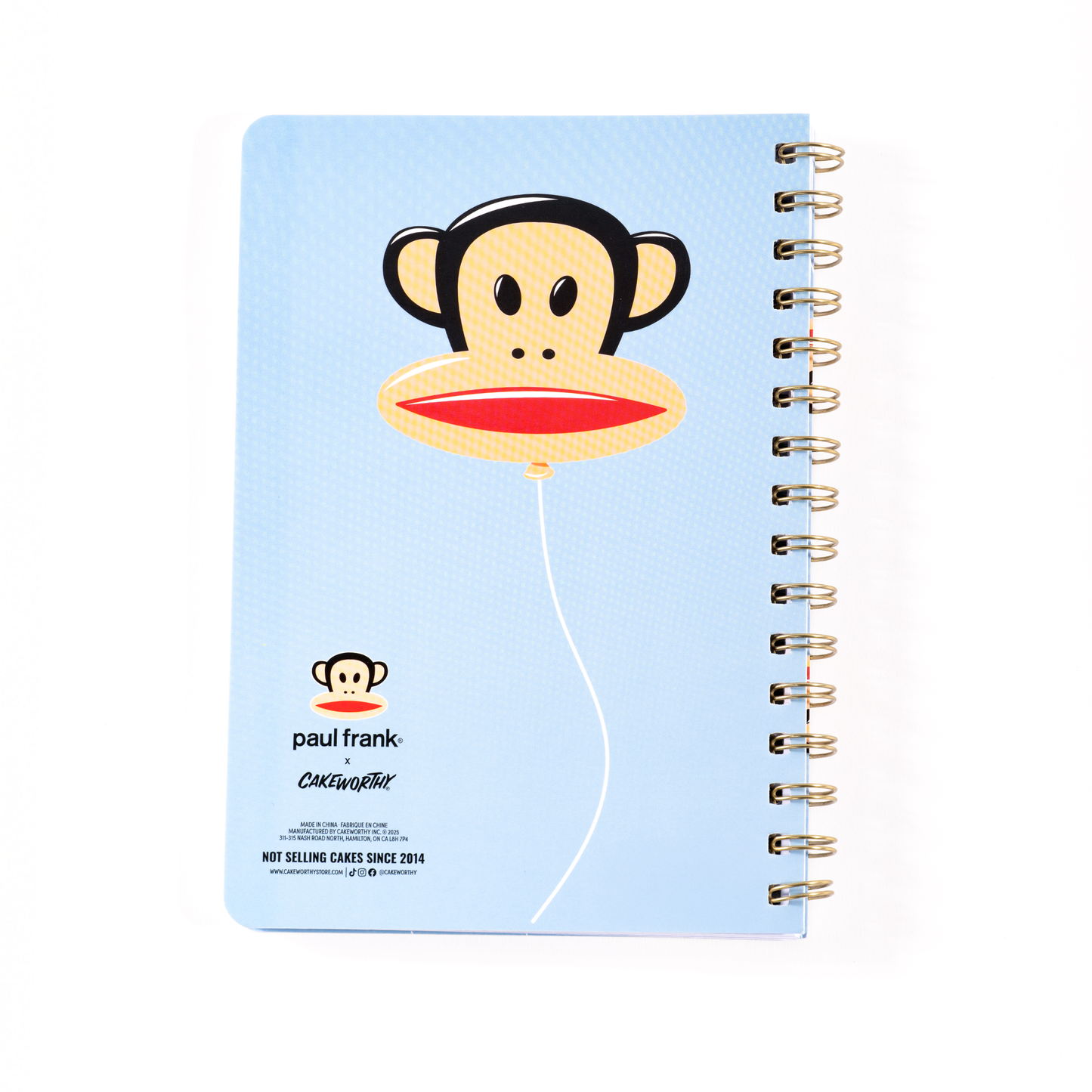 Paul Frank x Cakeworthy libreta bolsillo Julius