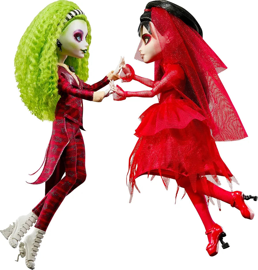 Monster High Collector Muñeca Skullector Bettlejuice Paquete de 2