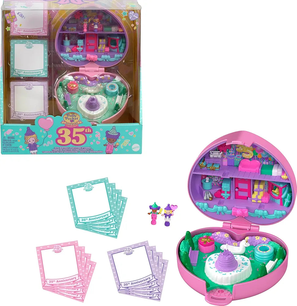 Polly Pocket keepsake collection 35 aniversario Birthday stamper