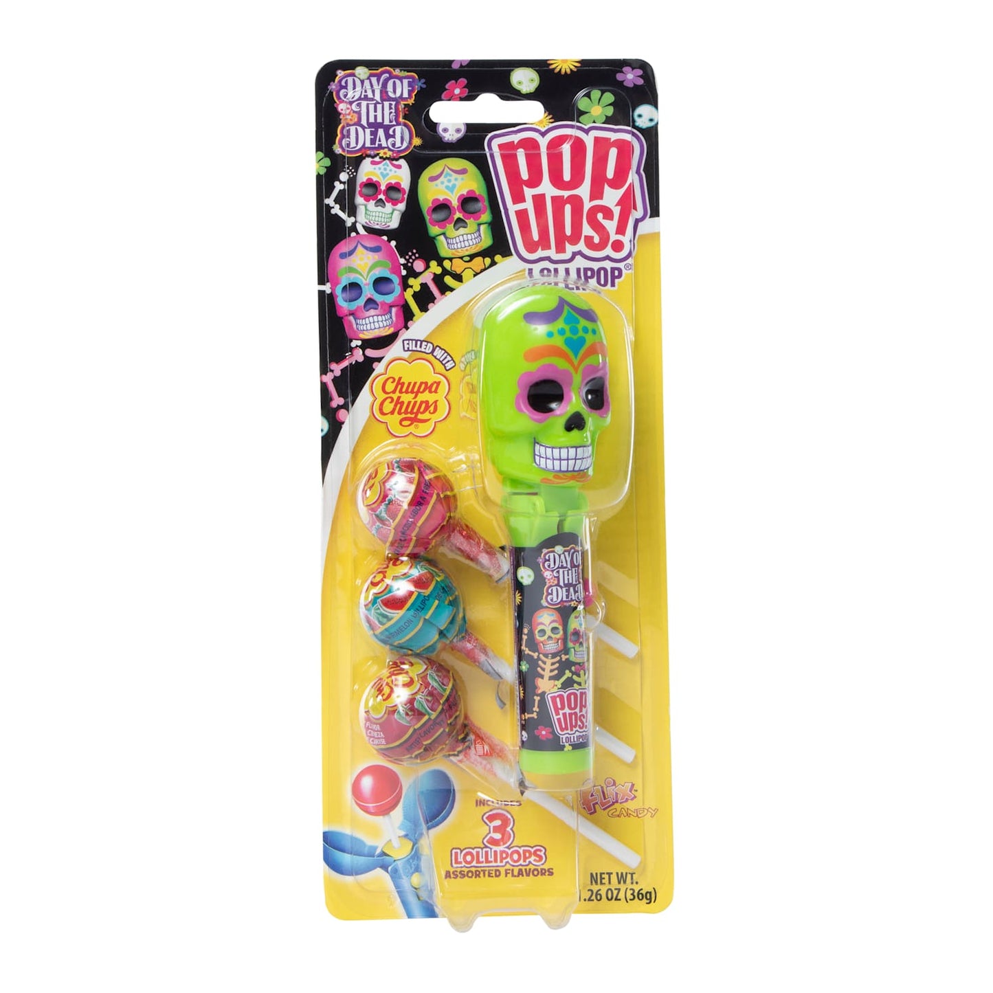 Chupa chups guarda paletas Día de Muertos