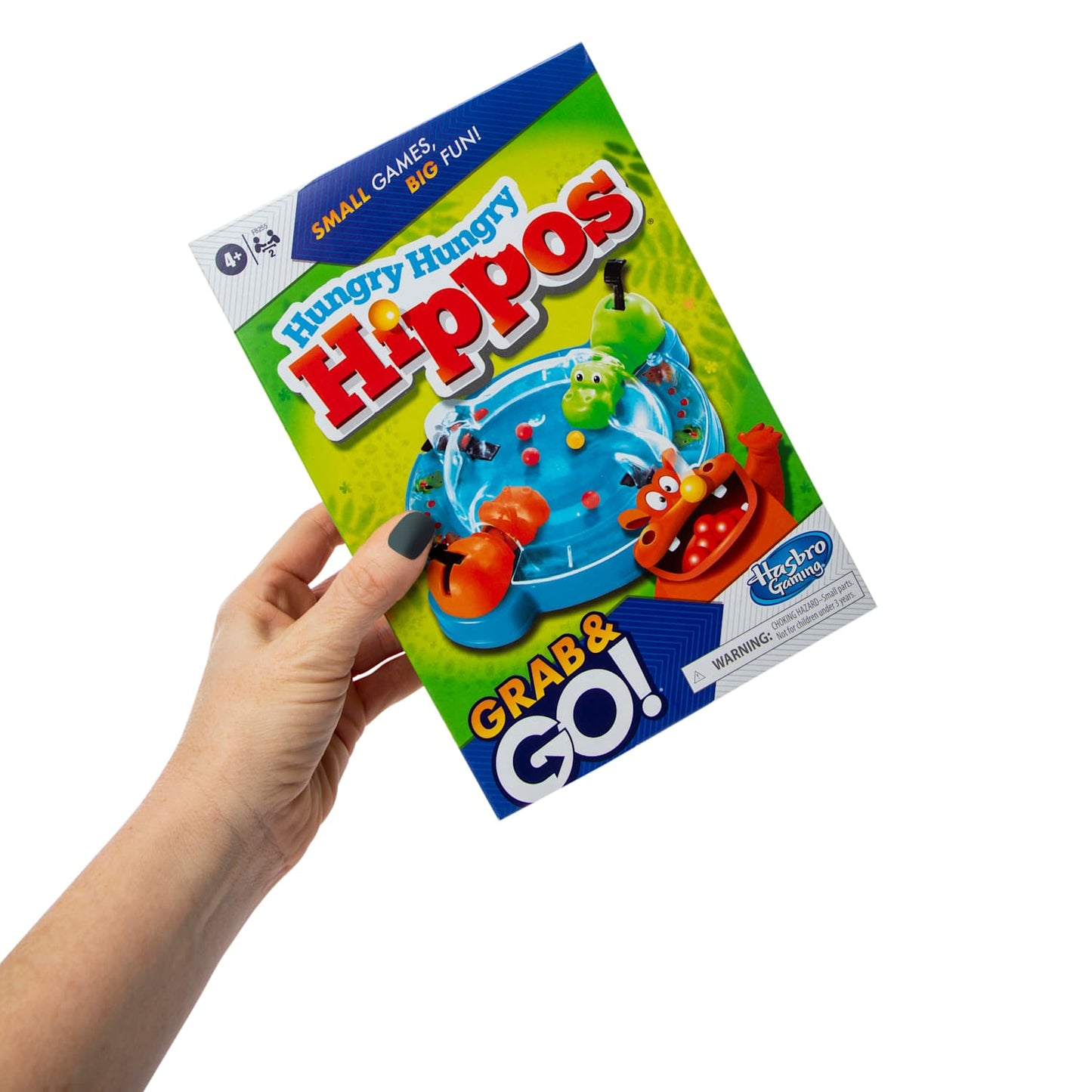 Mini juego Hungry Hippos Juego de mesa portatil Grab n Go
