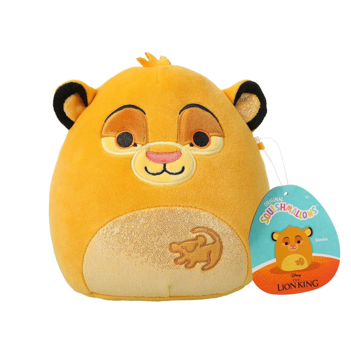 Squishmallows Rey león 6.5" (16 cms aprox) Simba