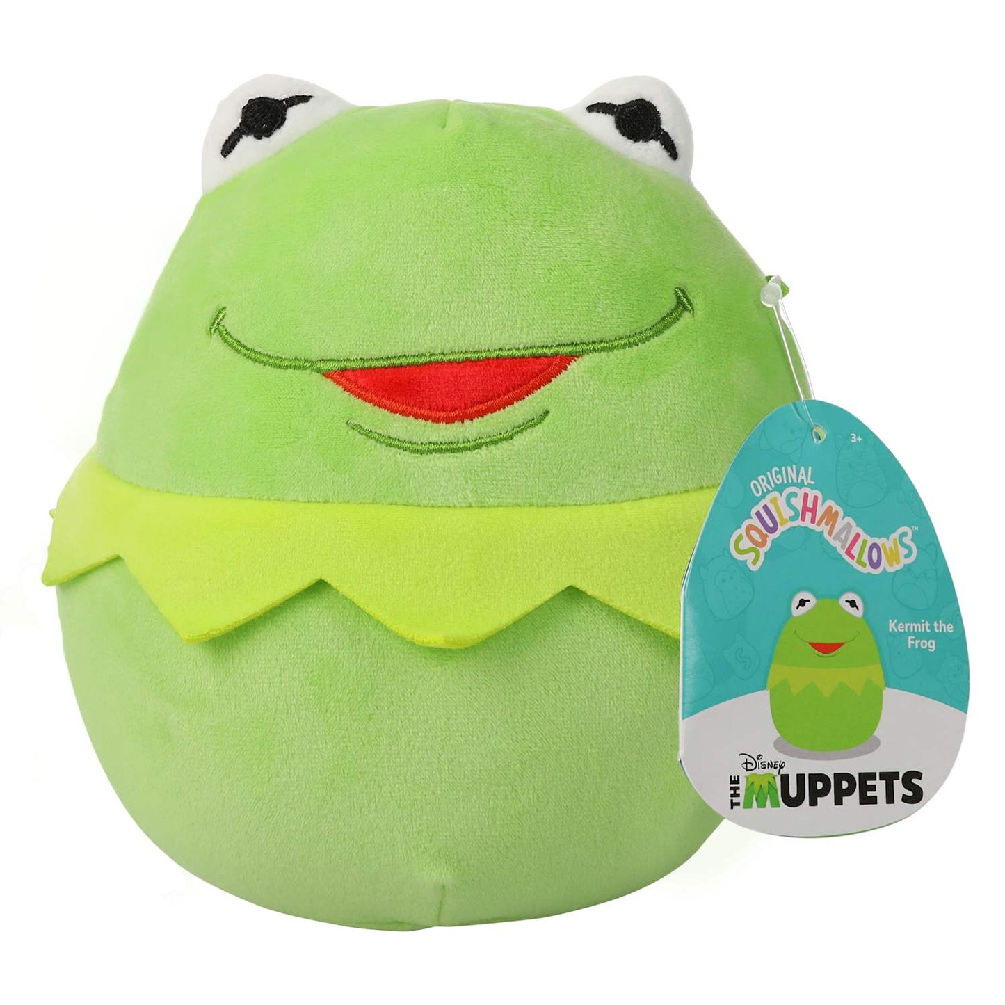 Squishmallows Muppets 6.5" (16 cms aprox) Rene Kermit