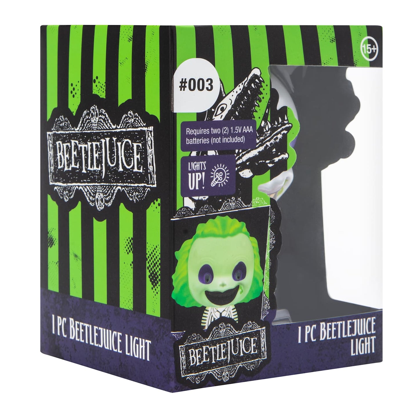 Lampara pequeña de mesa Beetlejuice