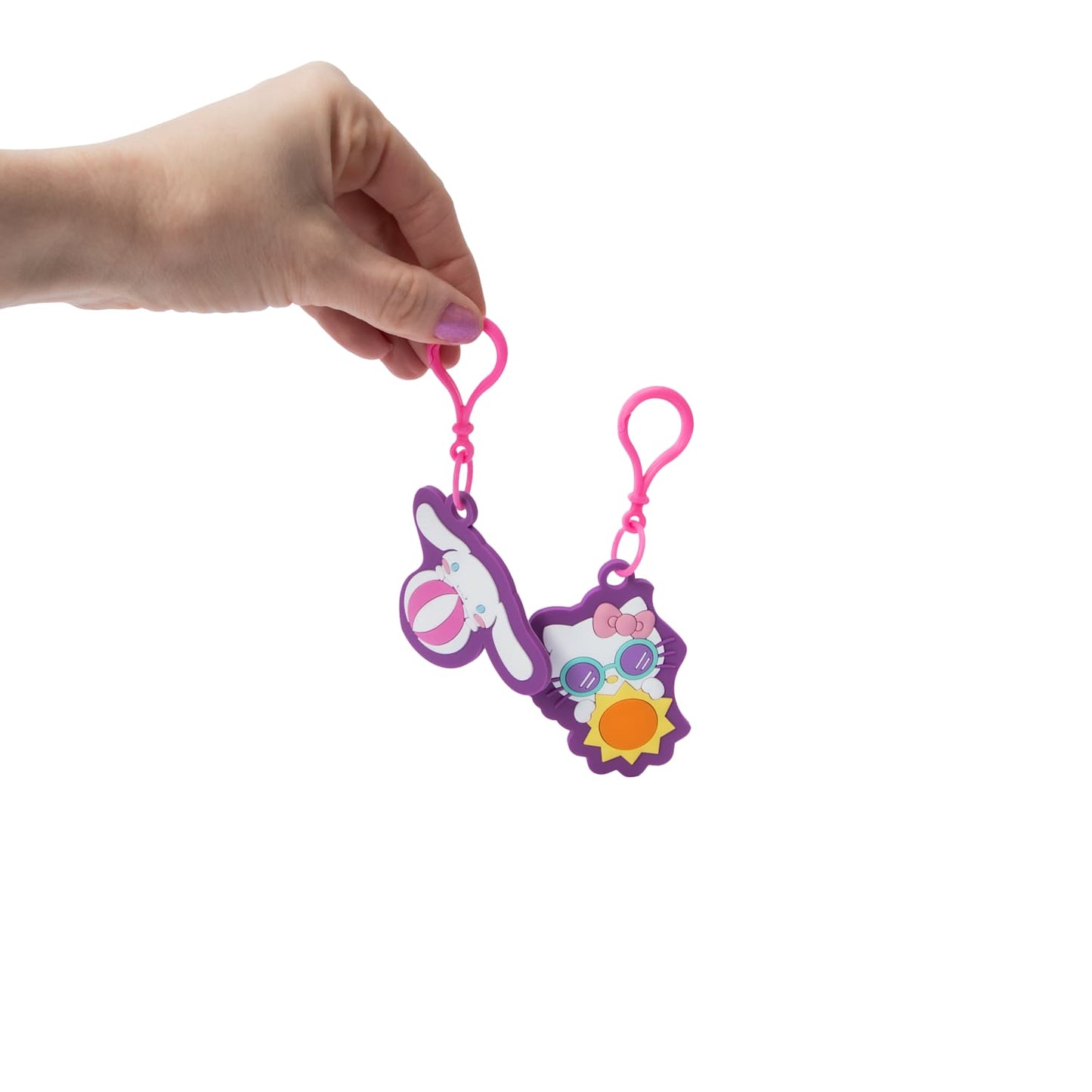 Llaveros charms Hello Kitty and friends BFF sorpresa blind bag (1 paquete con 2 llaveros vinyl)