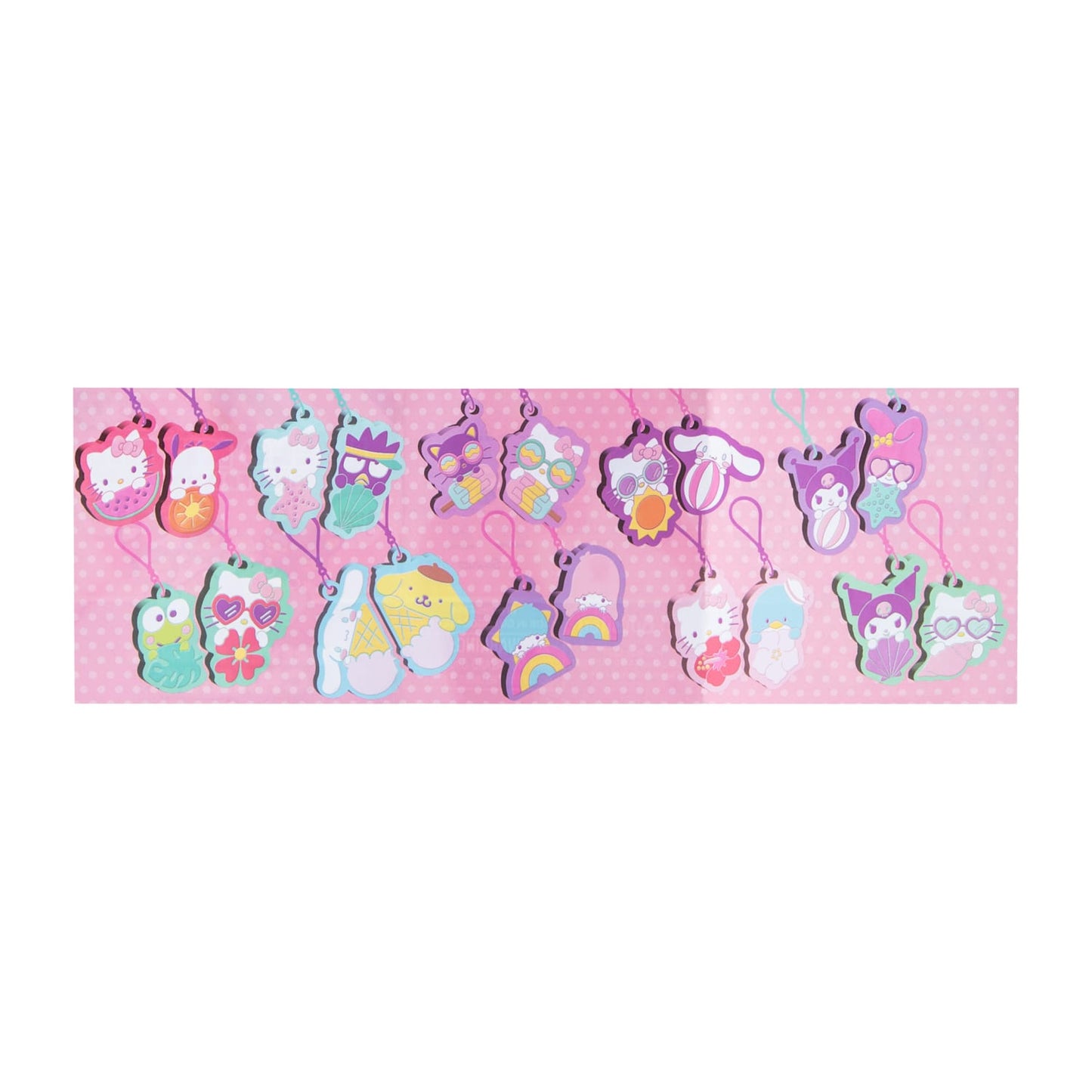 Llaveros charms Hello Kitty and friends BFF sorpresa blind bag (1 paquete con 2 llaveros vinyl)