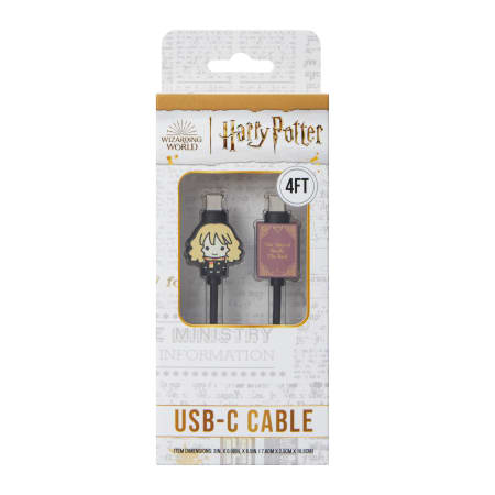 Cable Cargador USB-C Harry Potter Hermione Granger