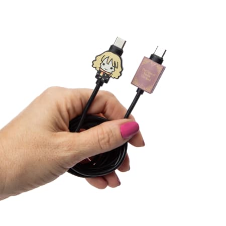 Cable Cargador USB-C Harry Potter Hermione Granger