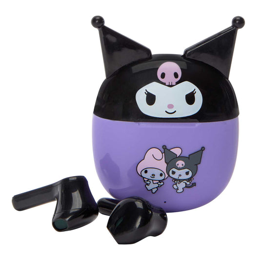 Audífonos inalámbricos Bluetooth con estuche cargador Sanrio original licencia
