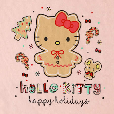 Playera Adulto Hello Kitty Galleta de jengibre Dama