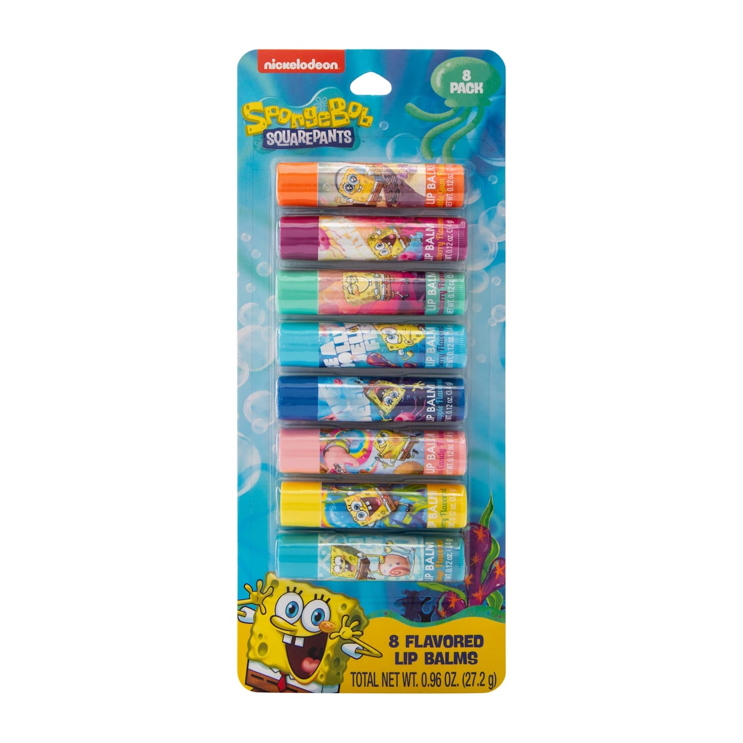 Lip Balm set Bob esponja