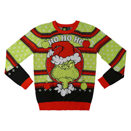 Ugly Sweater Grinch Adulto Navidad Suéter