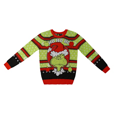 Ugly Sweater Grinch Adulto Navidad Suéter