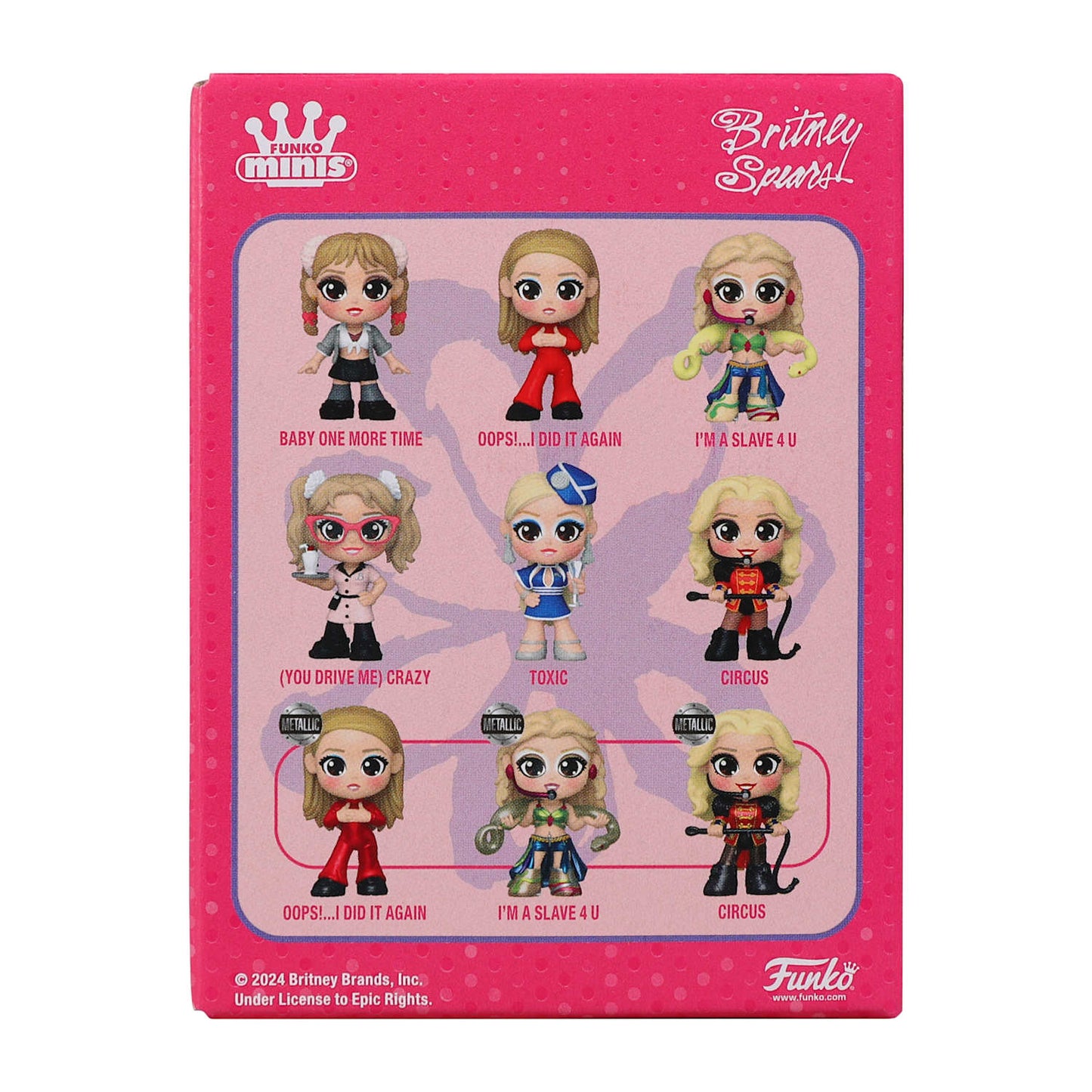 Britney Spears Mini Funko Oops I did it again