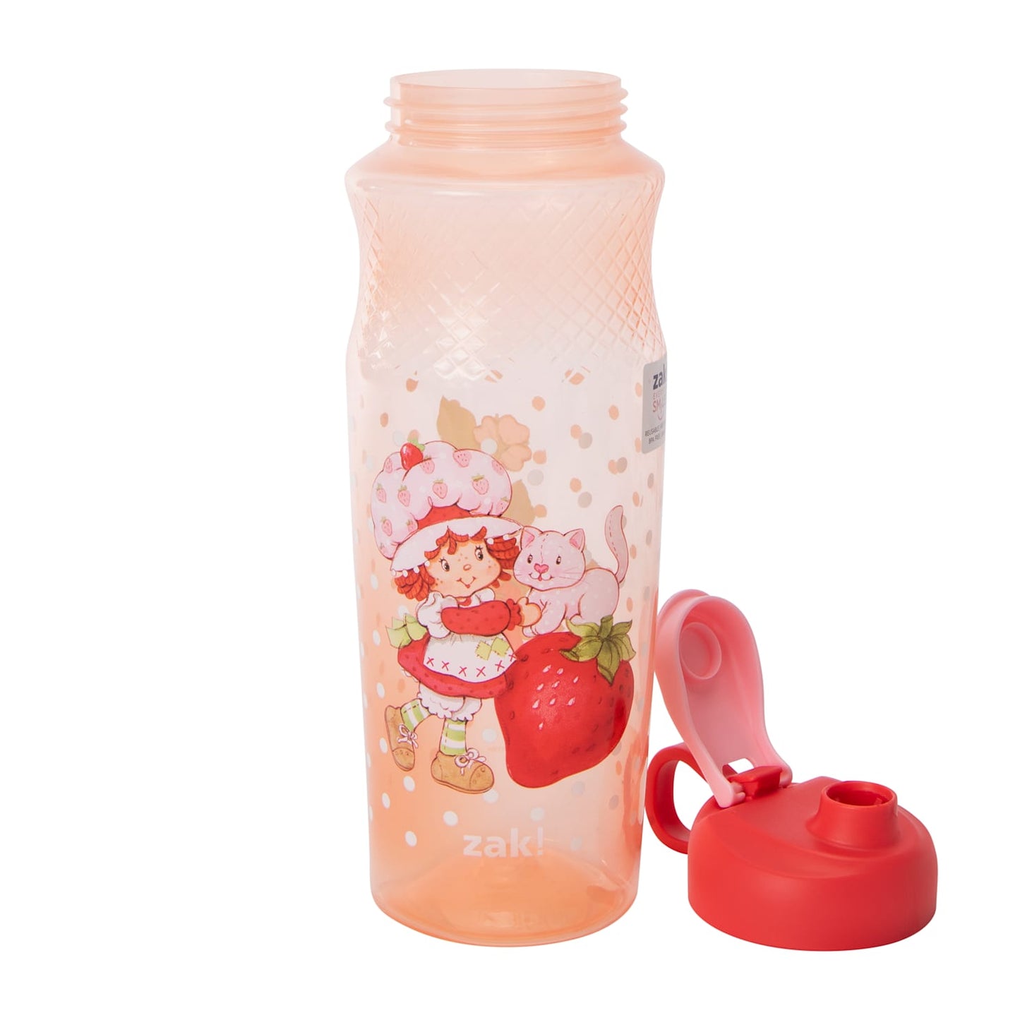 Rosita Fresita Botella tumbler de agua Zak! 30 oz Strawberry shortcake