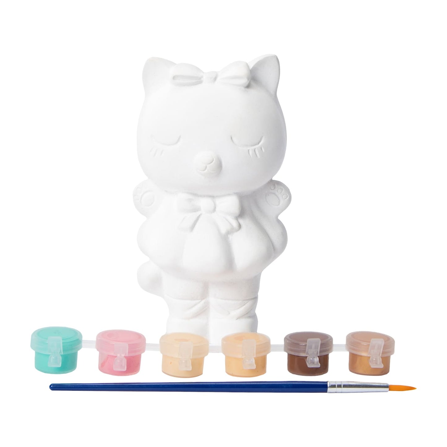 Cerámica para pintar (incluye pinturas) Gatita bailarina