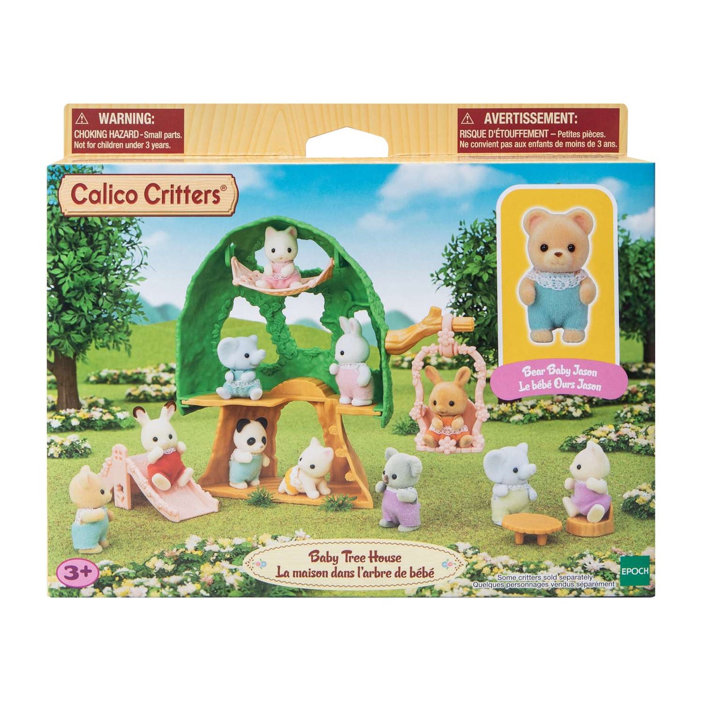 Calico Critters Baby Tree House Ternurines con 1 personaje