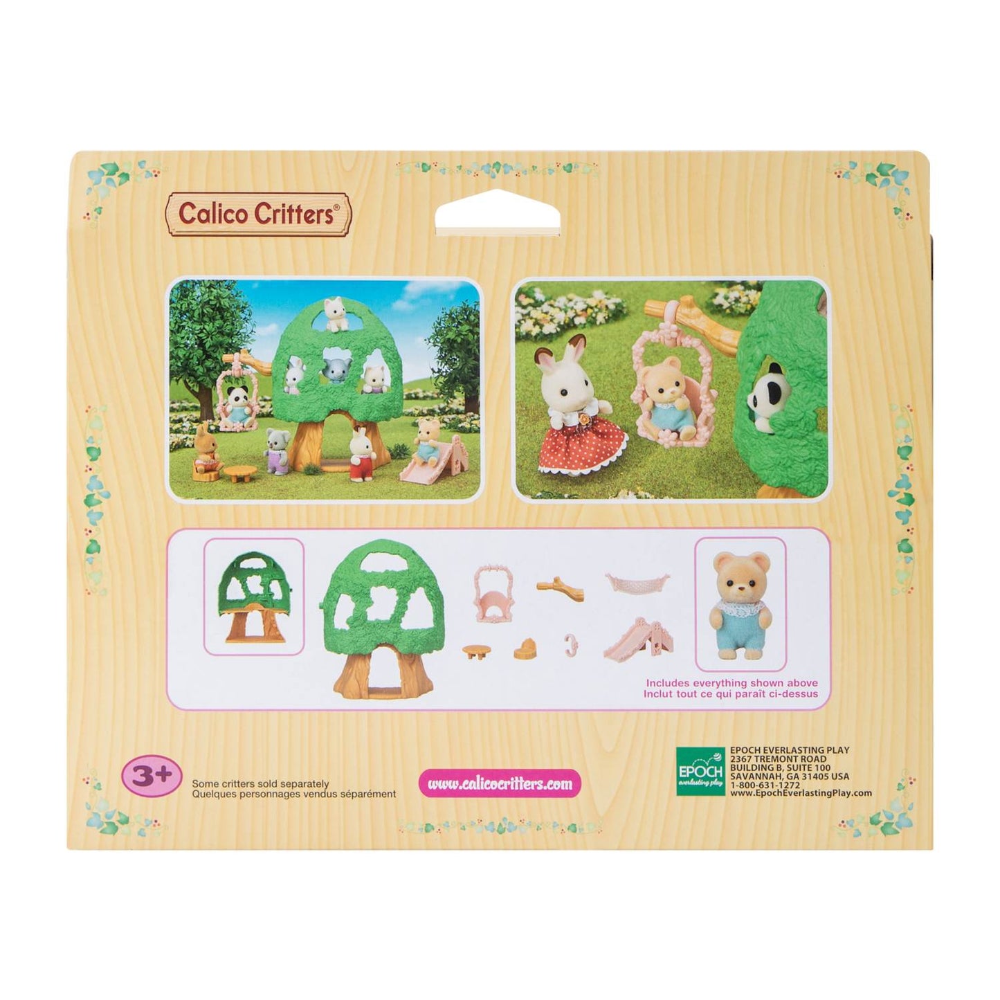 Calico Critters Baby Tree House Ternurines con 1 personaje