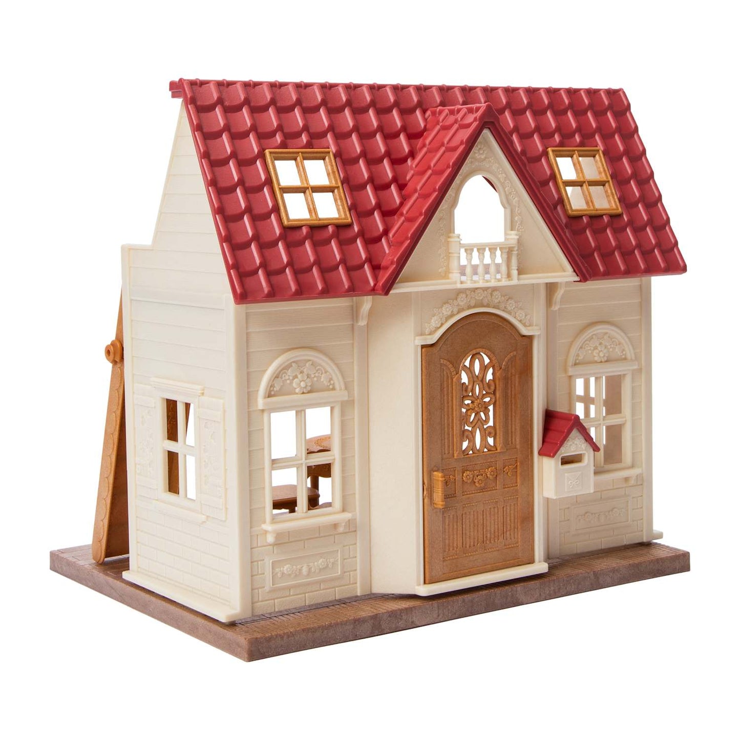 Calico Critters Casita Ternurines Mansion Red roof playhouse con 1 personaje