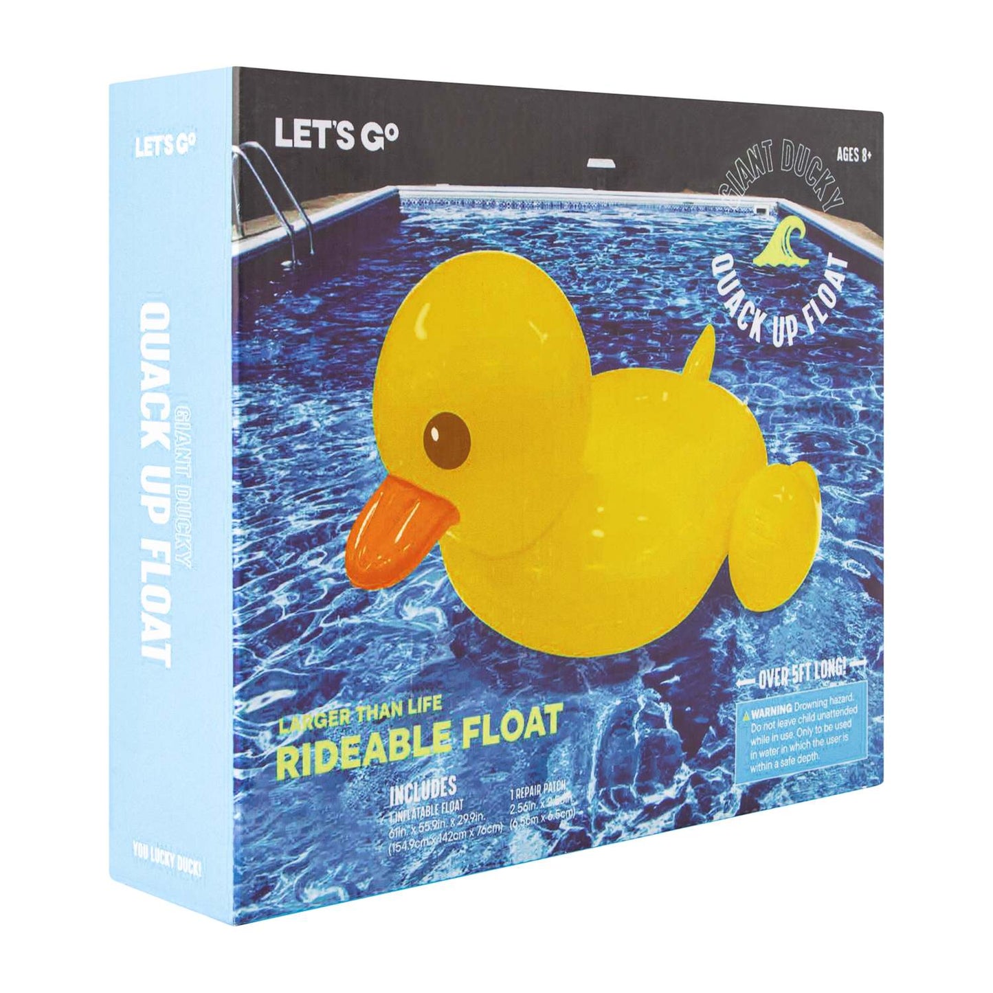Inflable acuático Ptito Gigante 154x142x.76 mts