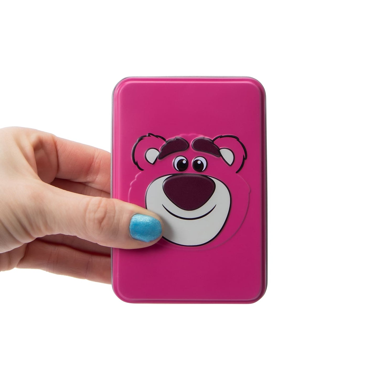 Juego de Naipes Lotso con lata de aluminio Coleccionables. Barajas Disney Pixar