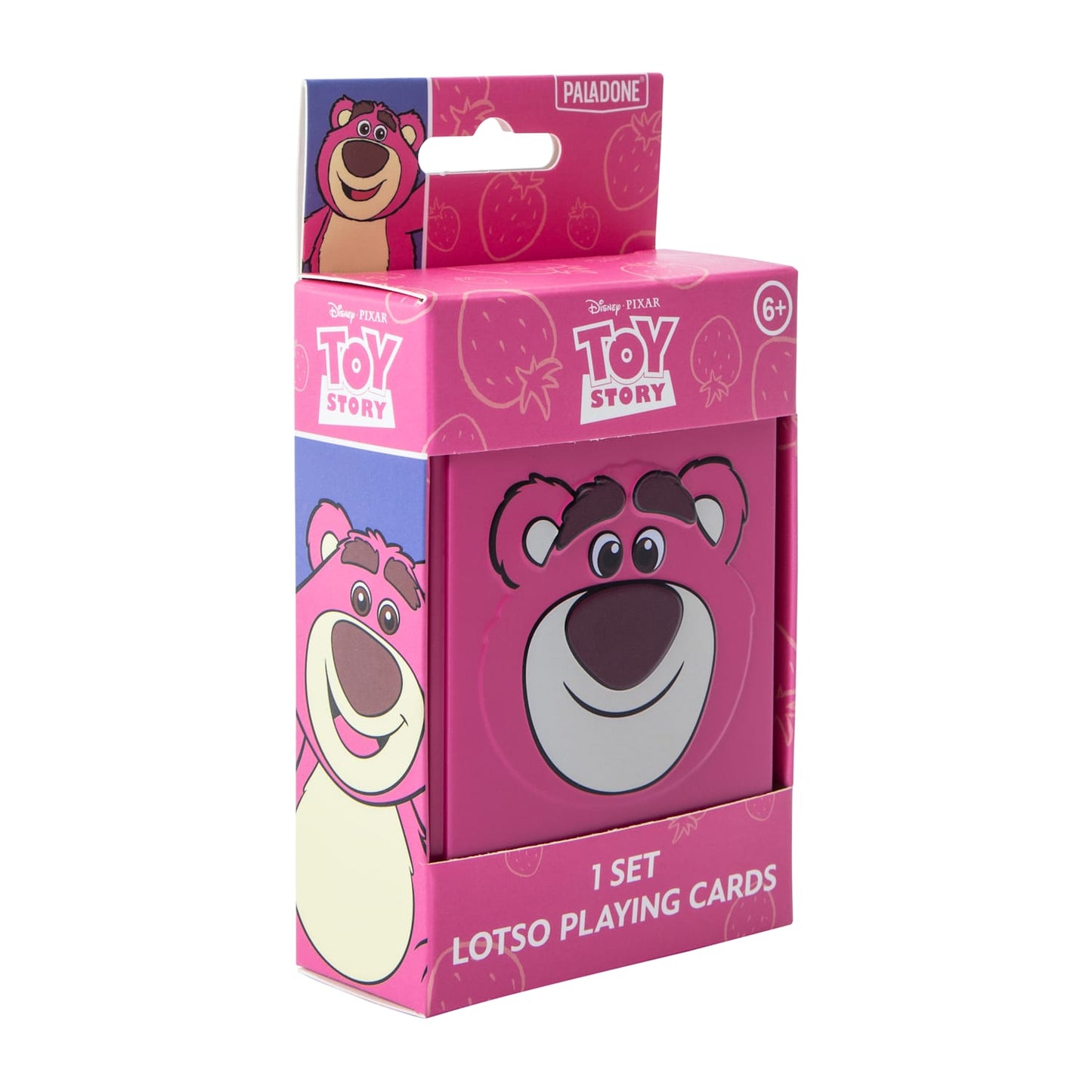 Juego de Naipes Lotso con lata de aluminio Coleccionables. Barajas Disney Pixar