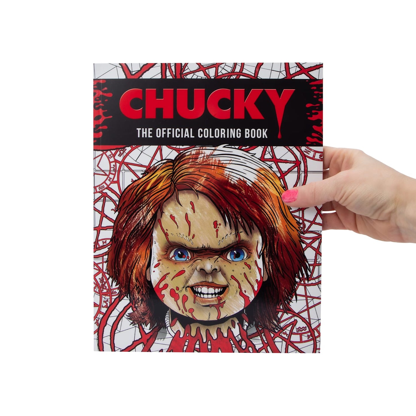 Libro para colorear Chucky Halloween DIY