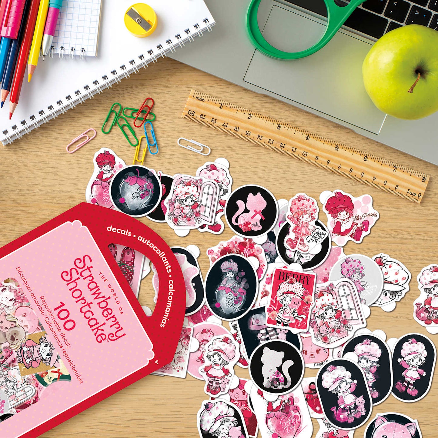 Stickers multisuperficie Rosita Fresita Strawberry Shortcake DIY