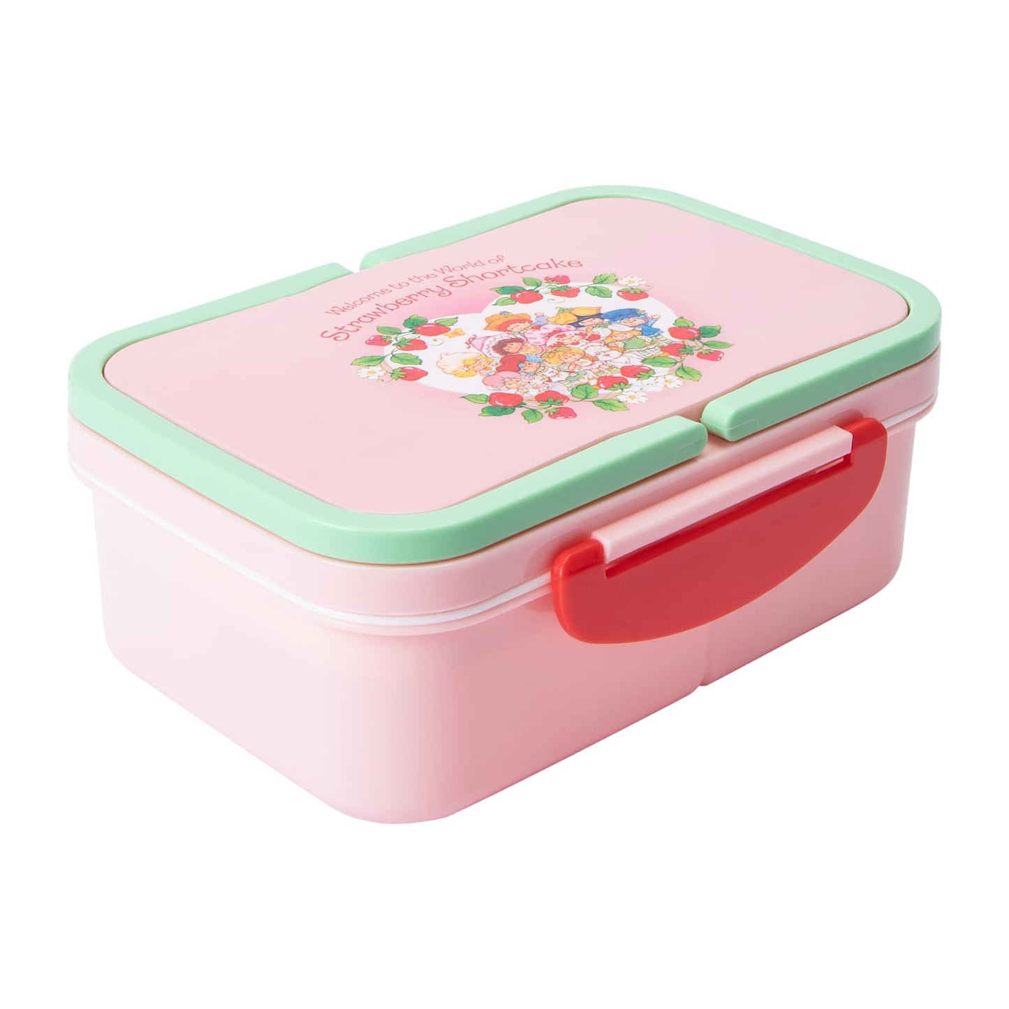Caja multiusos, contenedor, bento, tupper, estuche con Charola interna Rosita Fresita
