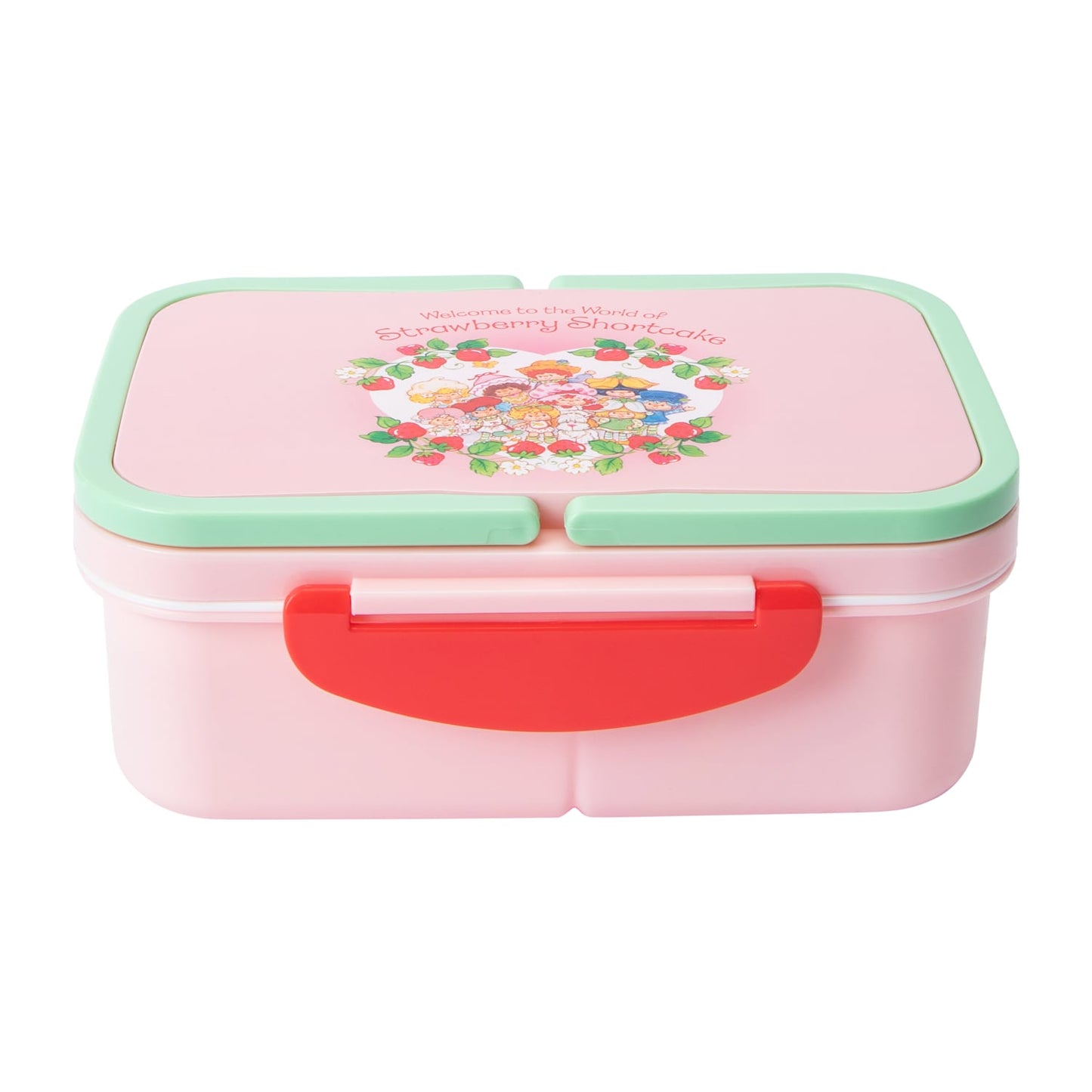 Caja multiusos, contenedor, bento, tupper, estuche con Charola interna Rosita Fresita