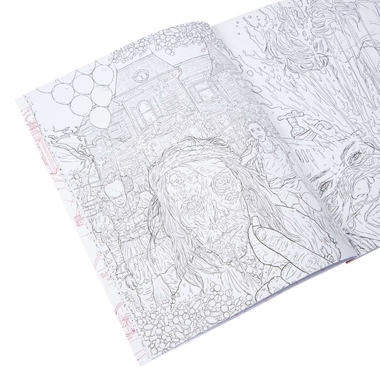 Libro para colorear Pennywise IT Halloween DIY