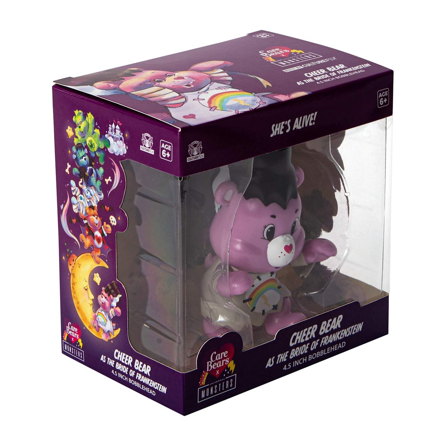 Care bears Halloween Novia de Frankenstein figura bobblehead 11.4 cms aprox