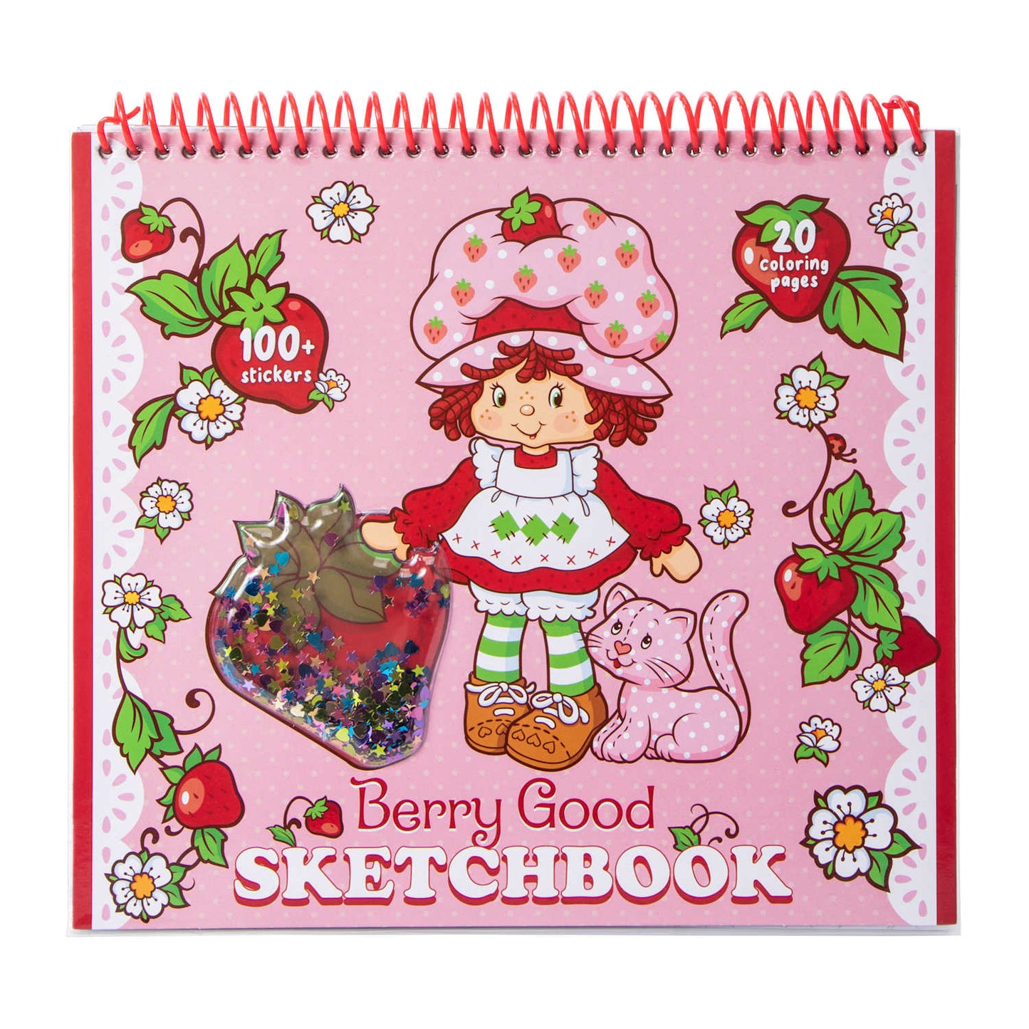 Block cuaderno de colorear Rosita Fresita Strawberry Shortcake Sketchbook DIY