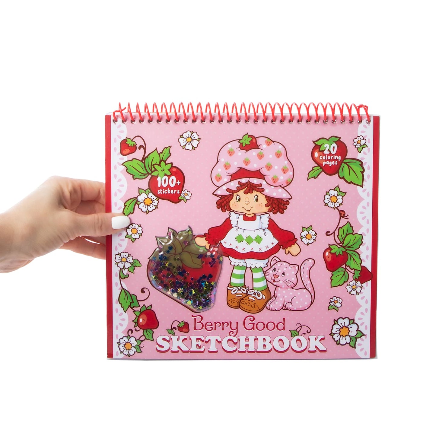 Block cuaderno de colorear Rosita Fresita Strawberry Shortcake Sketchbook DIY