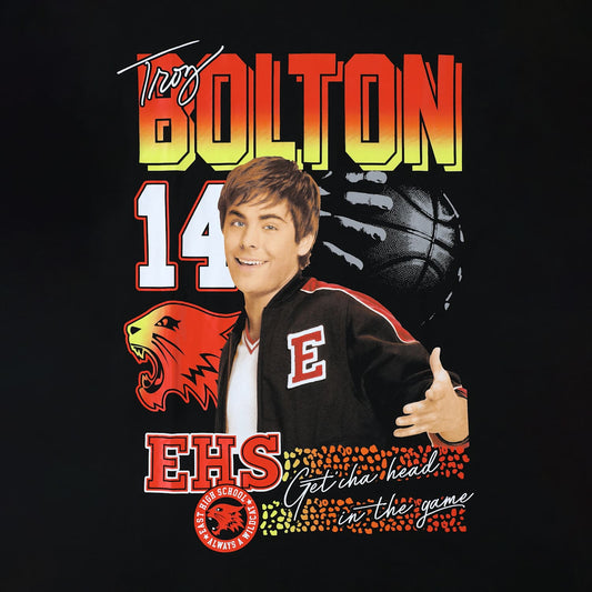 Playera Adulto Unisex Troy Bolton High School Musical