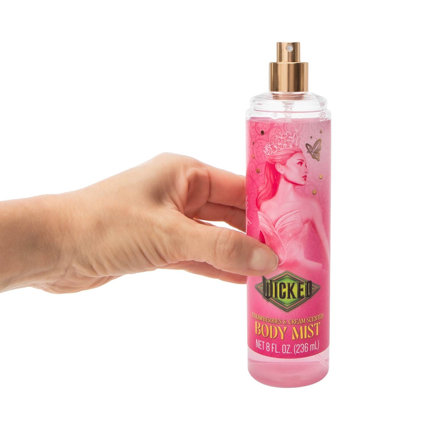 Wicked Body Mist fragancia corporal Glinda Strawberries and cream 236 ml