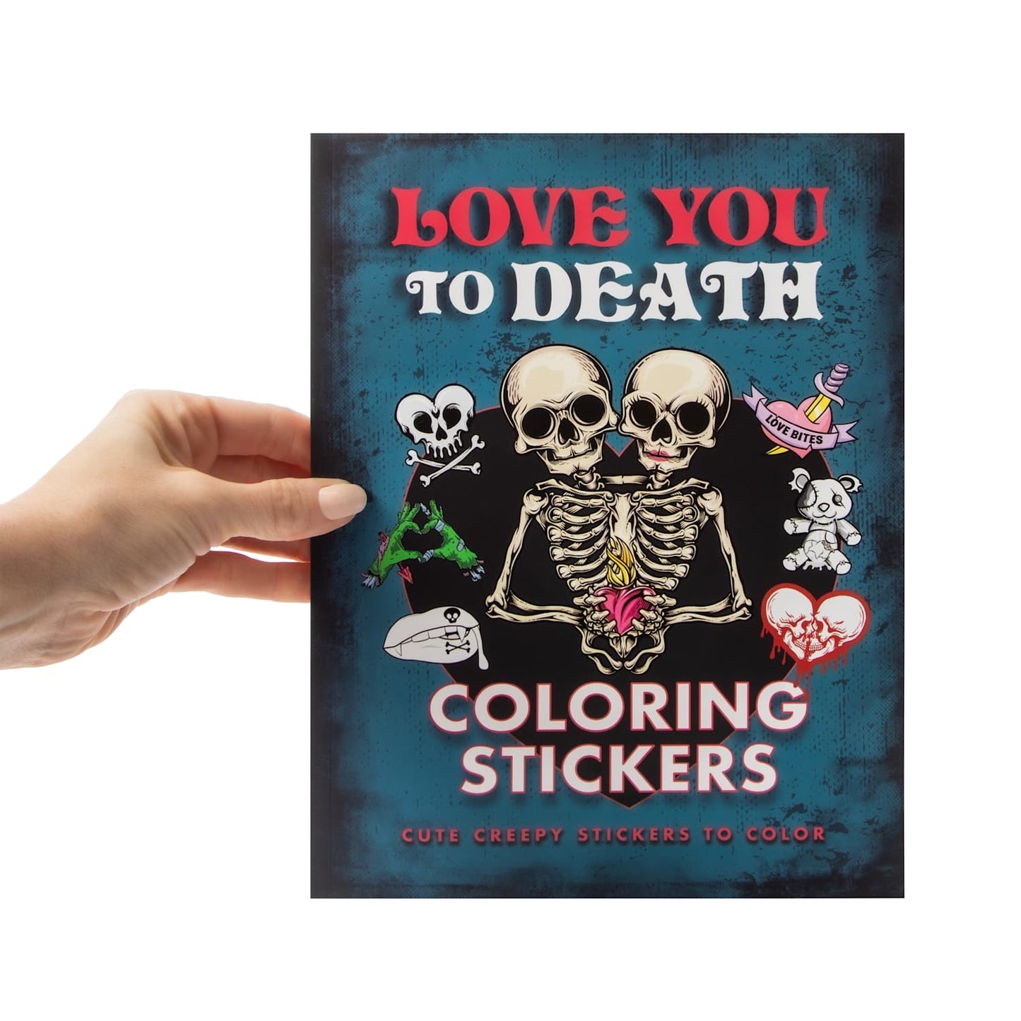 Libro para colorear stickers Halloween DIY