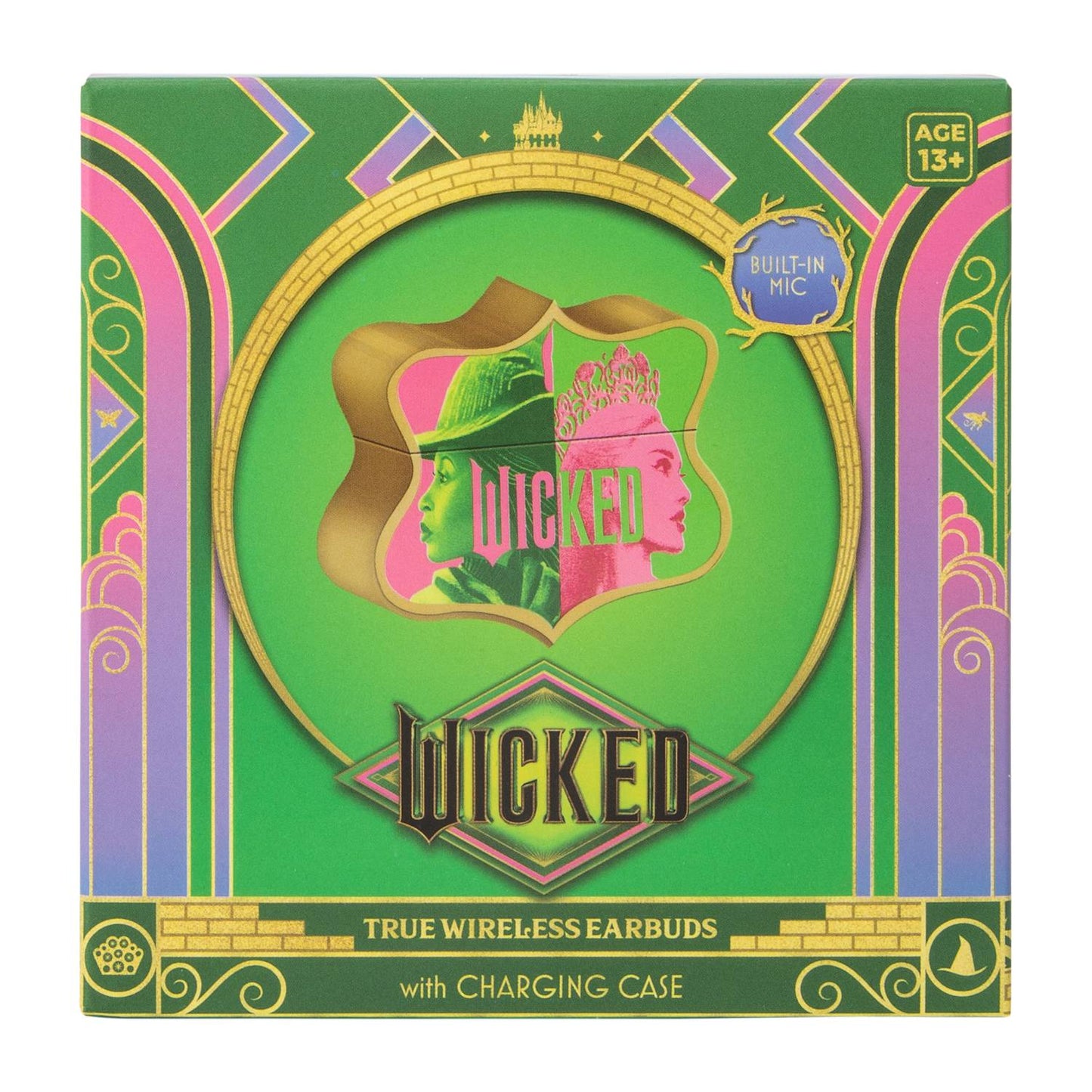 Wicked audífonos inalambricos earbuds con estuche cargador Bluetooth con micrófono