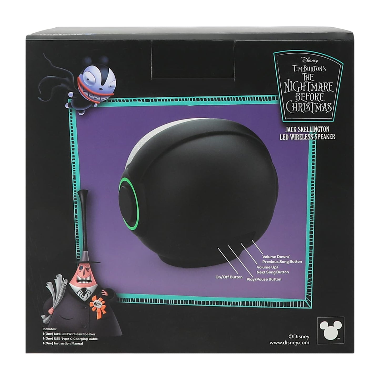 Bocina Bluetooth Nightmare before Christmas