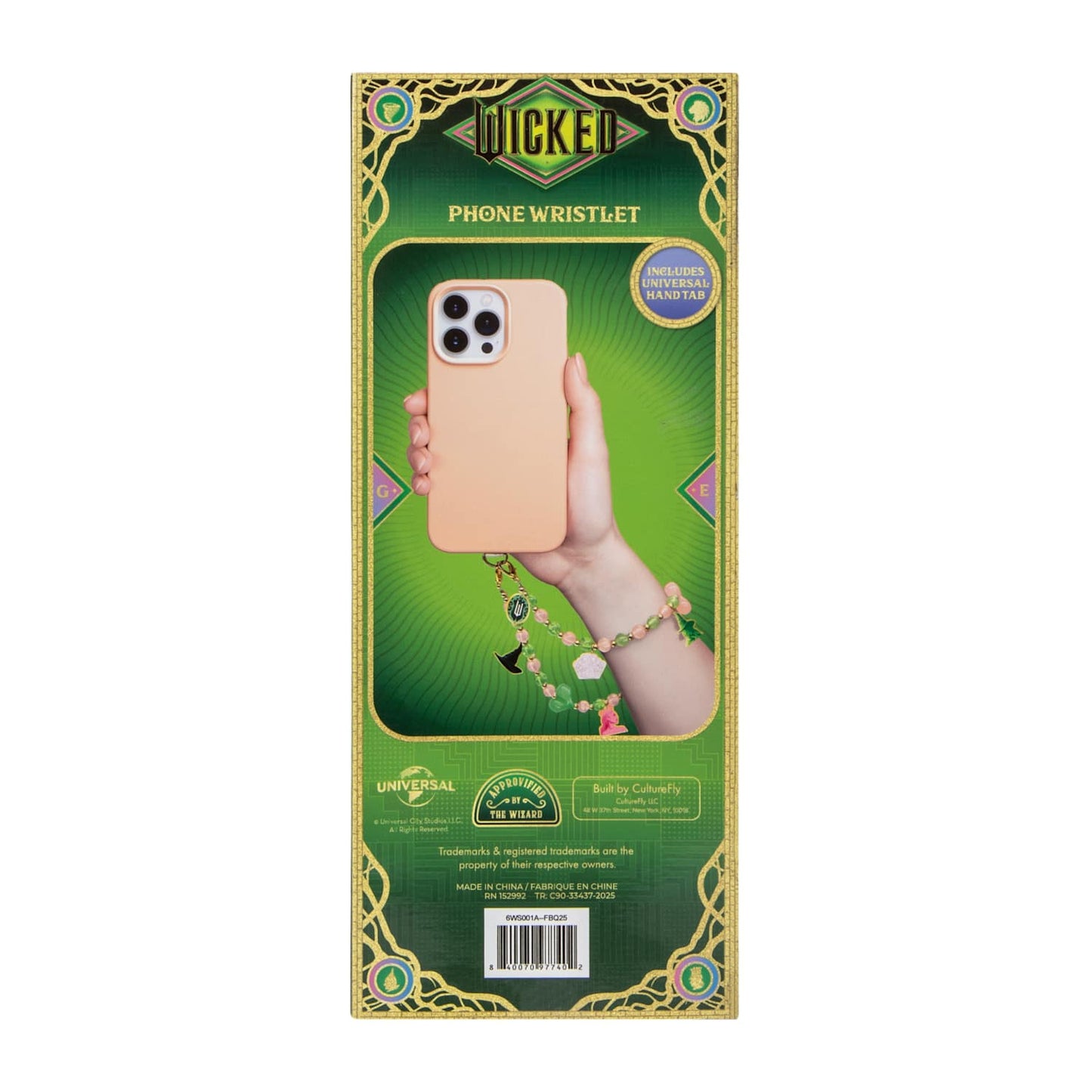 Wicked wristlet para celular