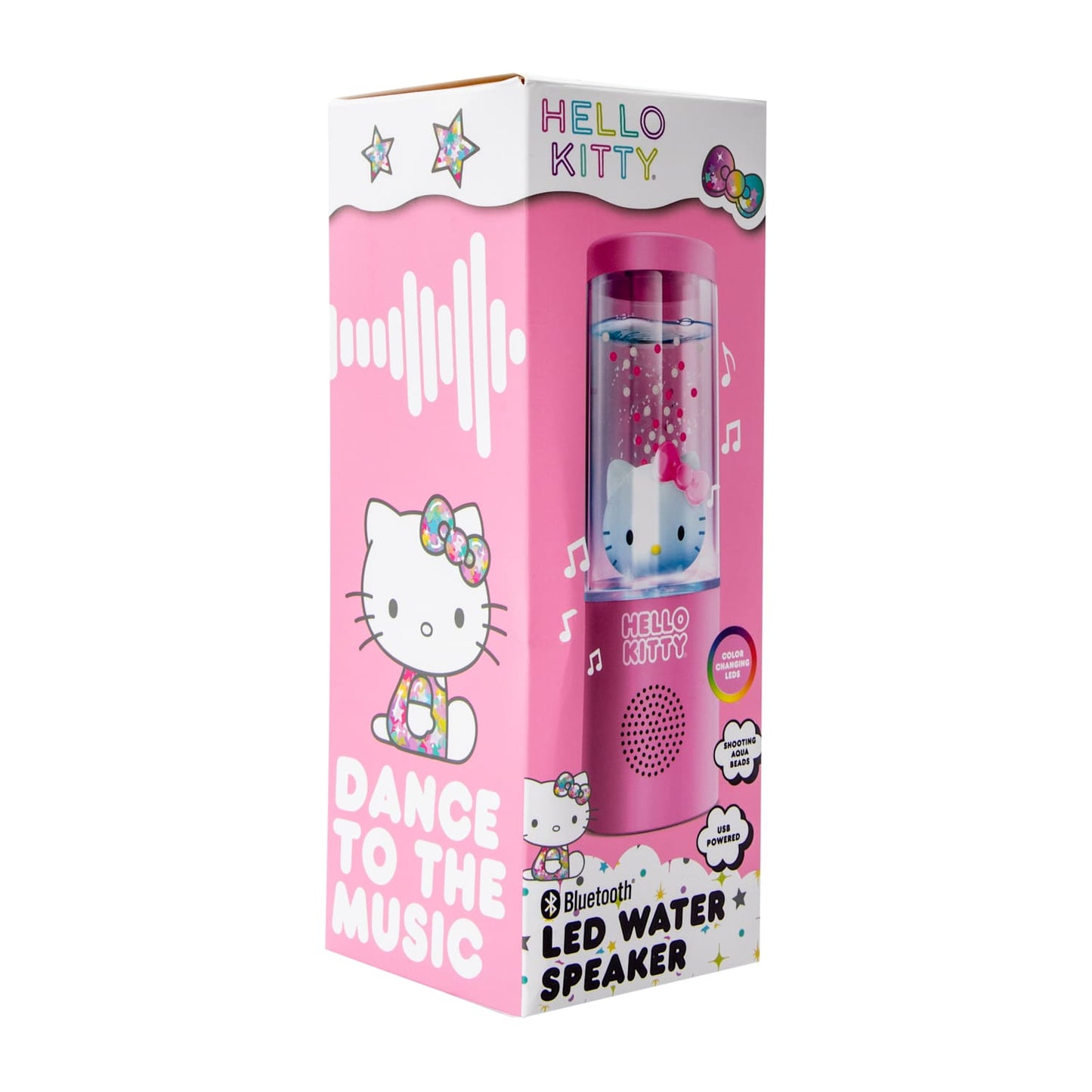 Hello Kitty Bocina con agua y luz led