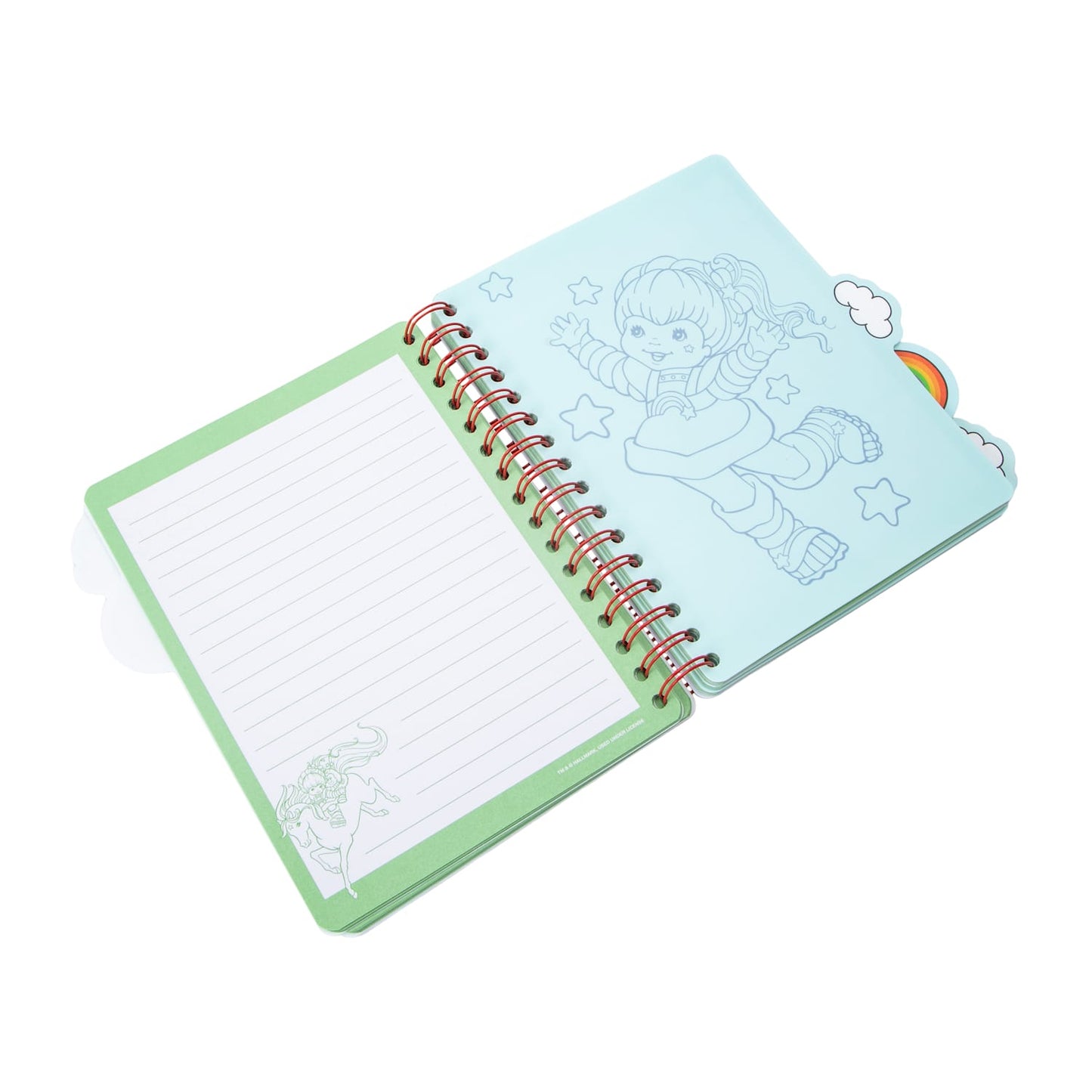 Libreta cuadernito Rainbow Brite