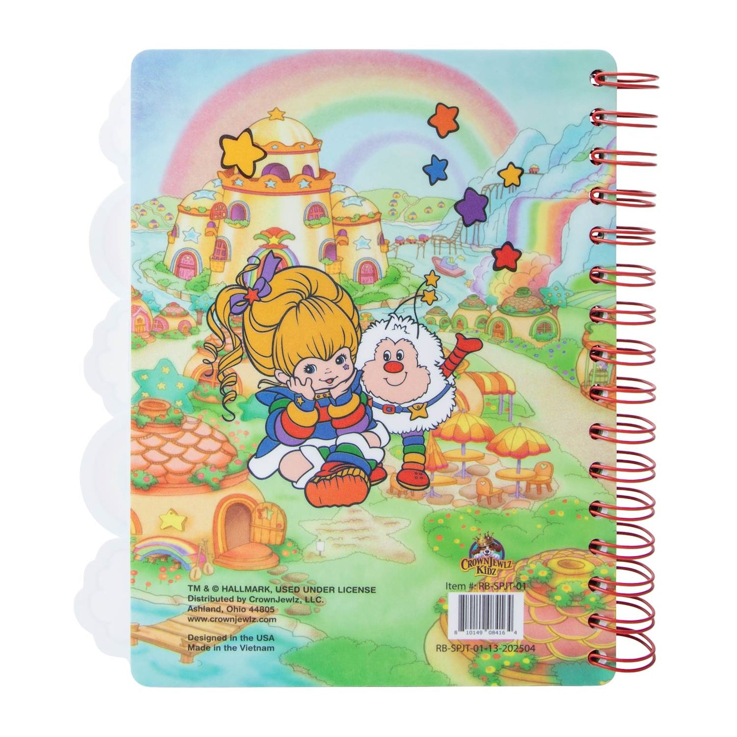 Libreta cuadernito Rainbow Brite