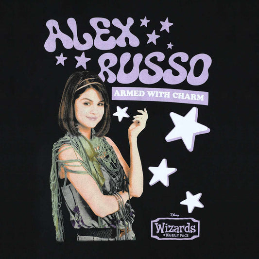 Playera Adulto Unisex Selena Gomez Alex Russo The Wizards of Weverly Place