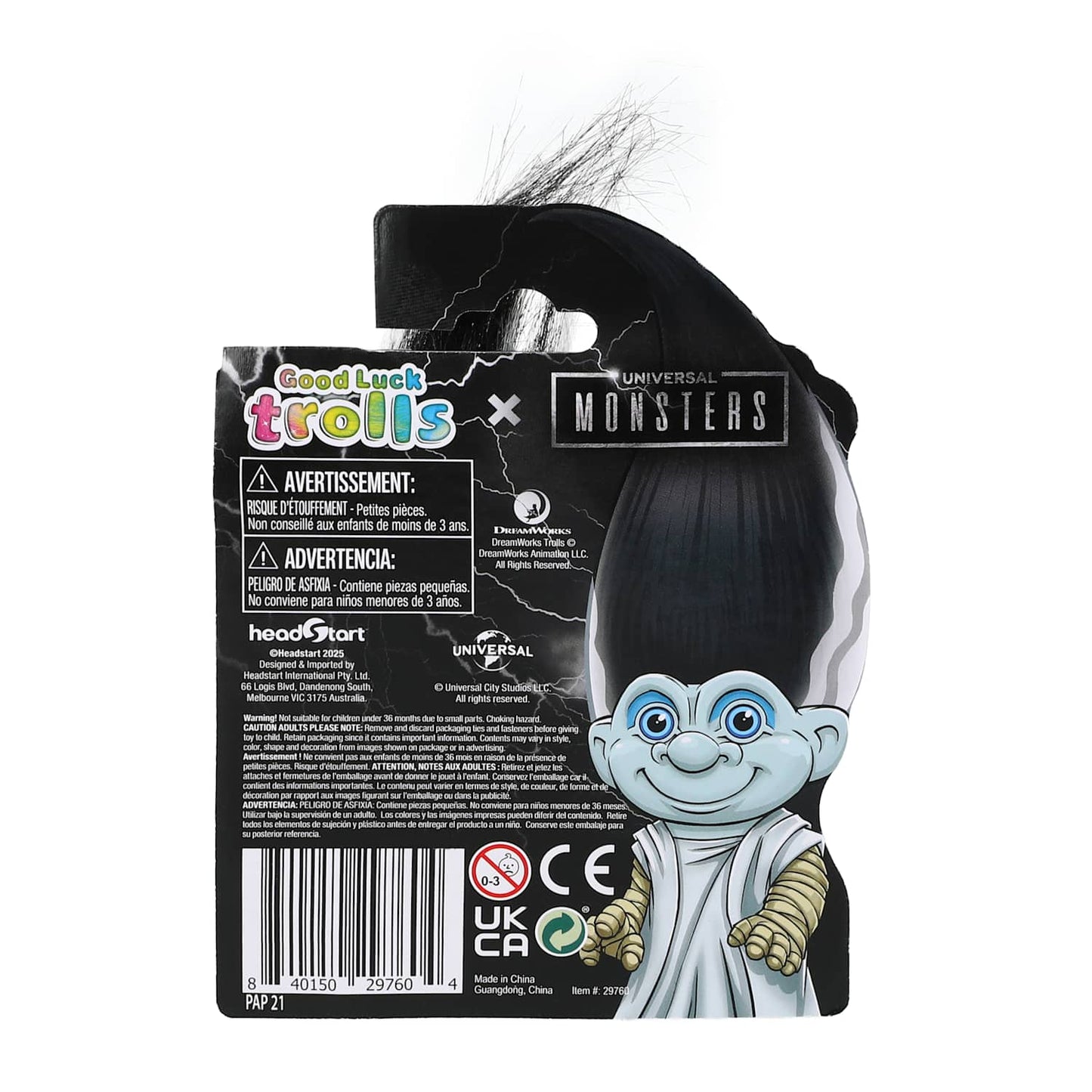 Good luck Trolls Novia de Frankenstein Movie icons