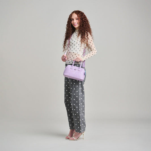 Polly Pocket by Gorett Bolso Satchel Lila