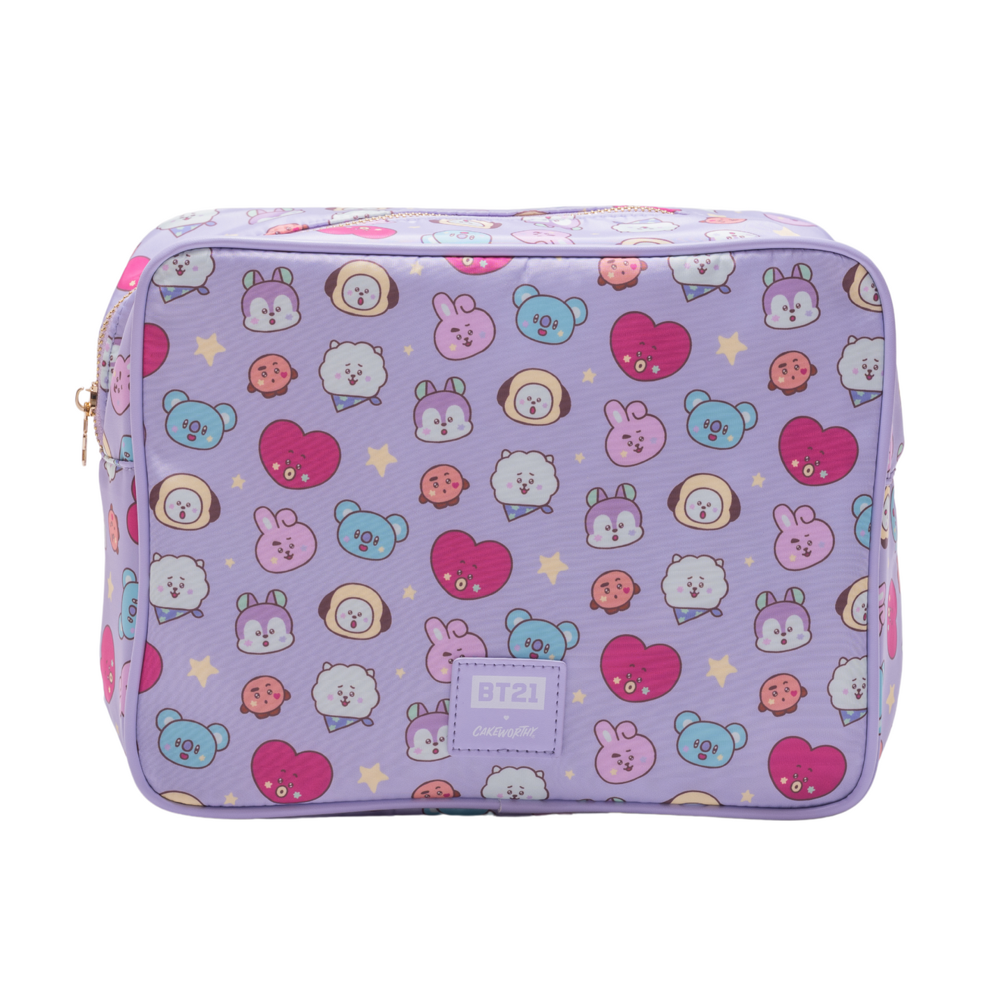 Pouch neceser cosmetiquera BT21 x Cakeworthy bolso organizador