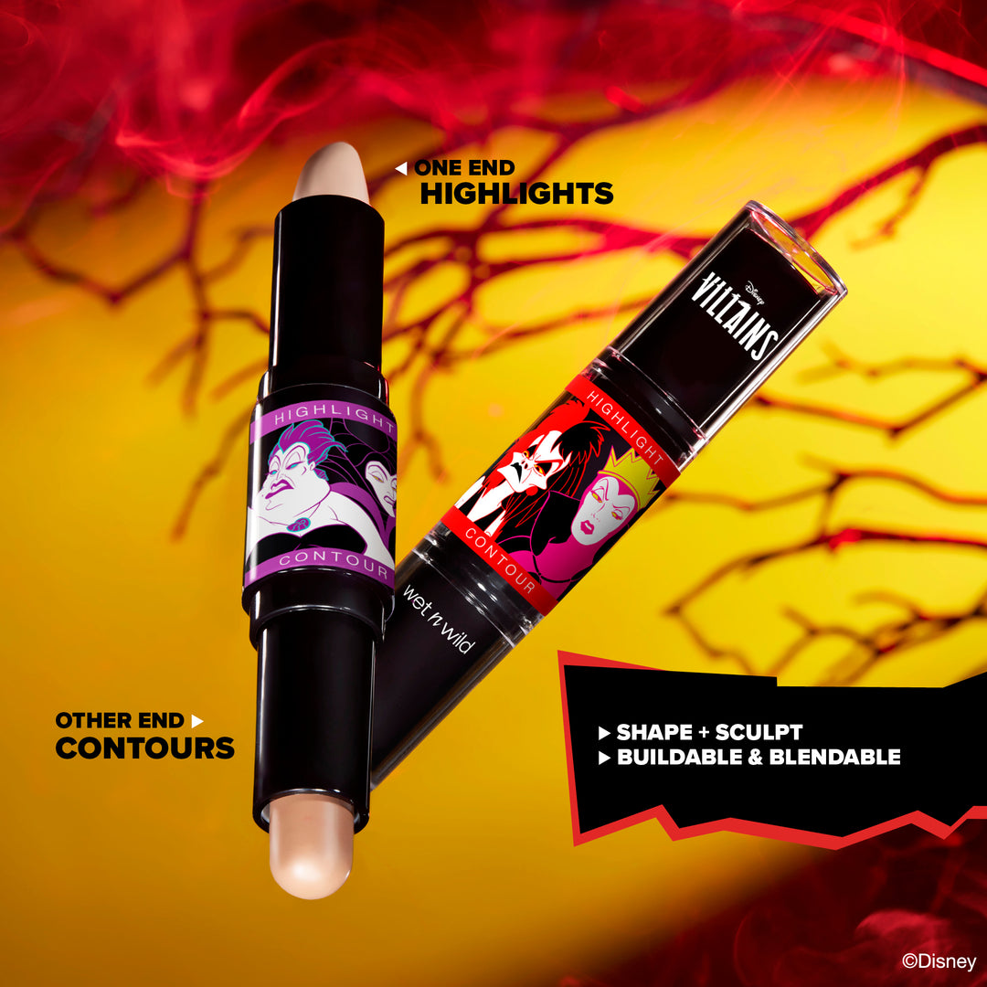 ⚠️ PREVENTA Maquillaje Disney Villains Contour stick Not Sorry