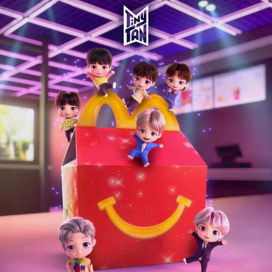 McDonald's Happy Meal BTS Tiny Tan año 2023 *Segunda Mano sin empaque* Encore