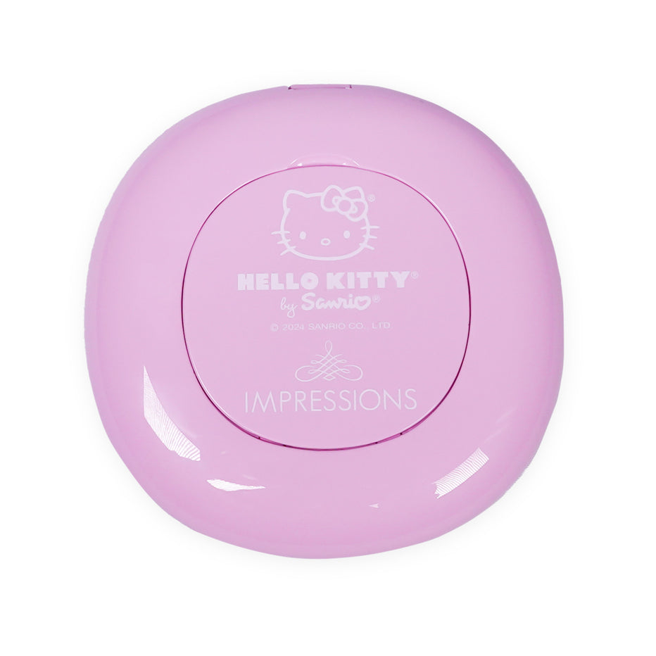 Impressions Vanity Hello Kitty Espejo personal compacto Luz led y aumento. Recargable